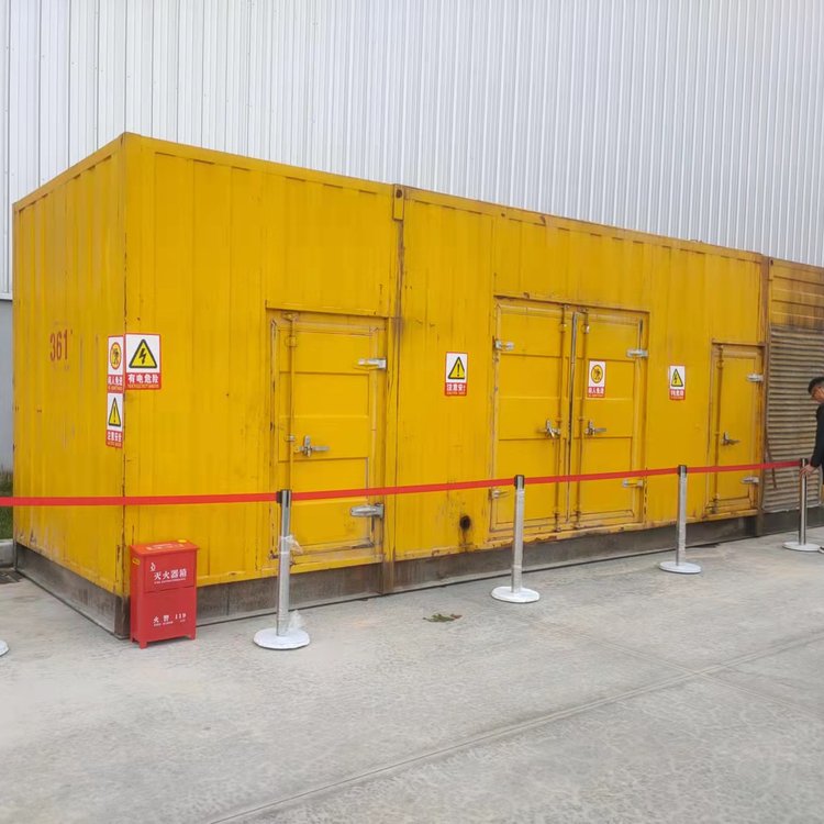 天柱租赁静音发电机